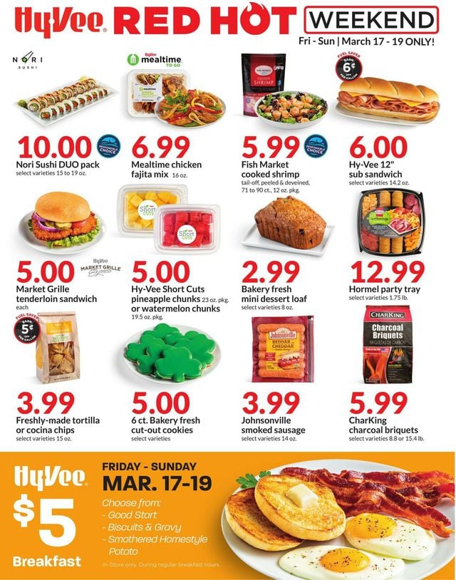 HyVee Ad from 03/17/2023