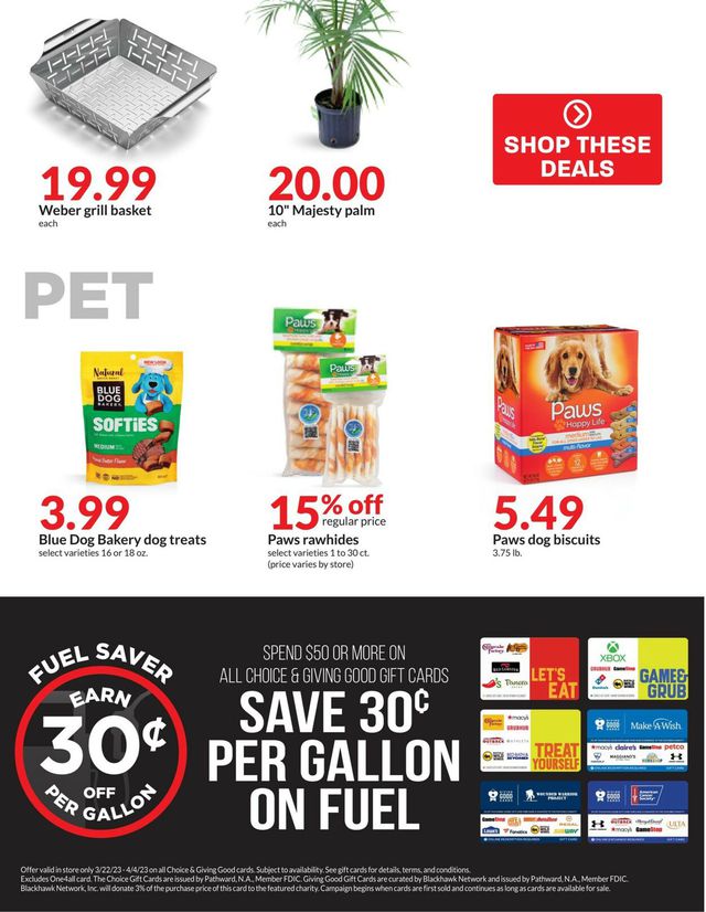 HyVee Ad from 03/29/2023