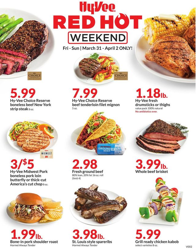 HyVee Ad from 03/31/2023