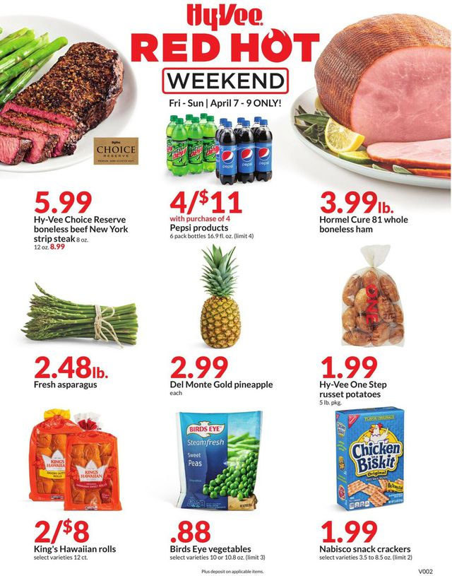 HyVee Ad from 04/07/2023