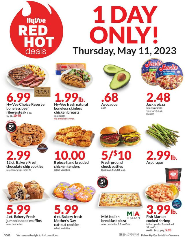 HyVee Ad from 05/11/2023