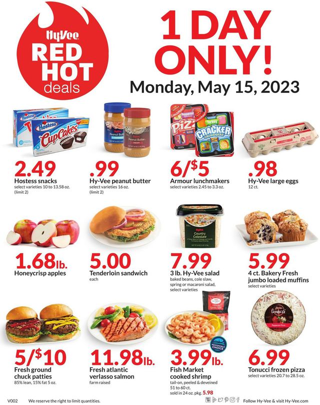 HyVee Ad from 05/15/2023