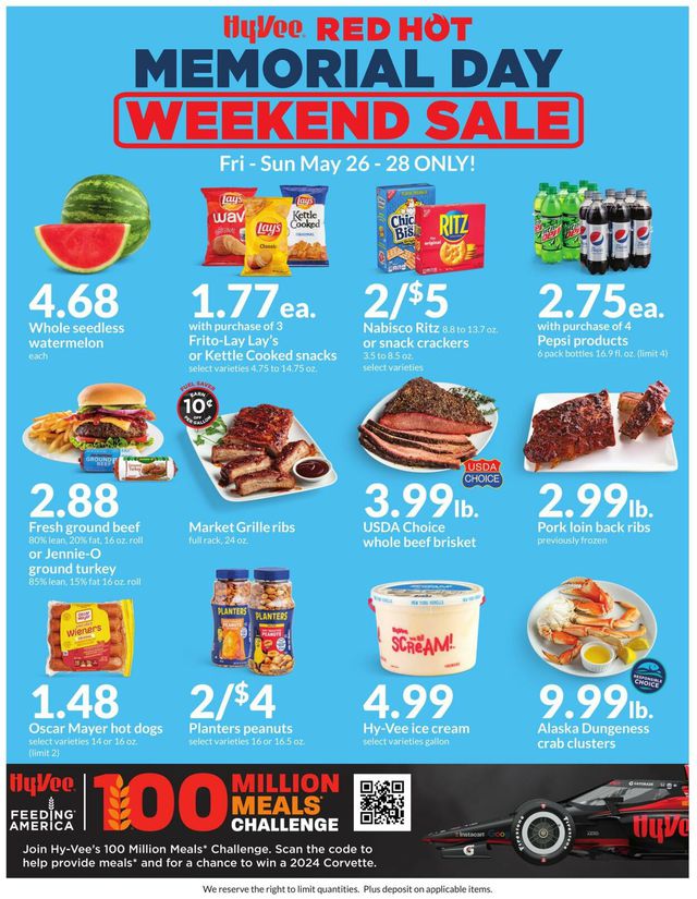 HyVee Ad from 05/26/2023