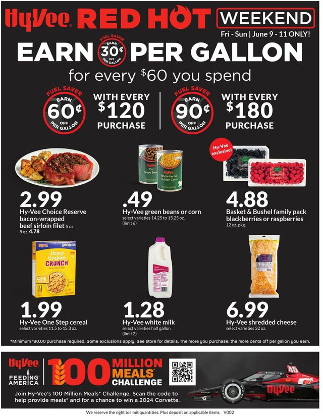 HyVee Ad from 06/09/2023