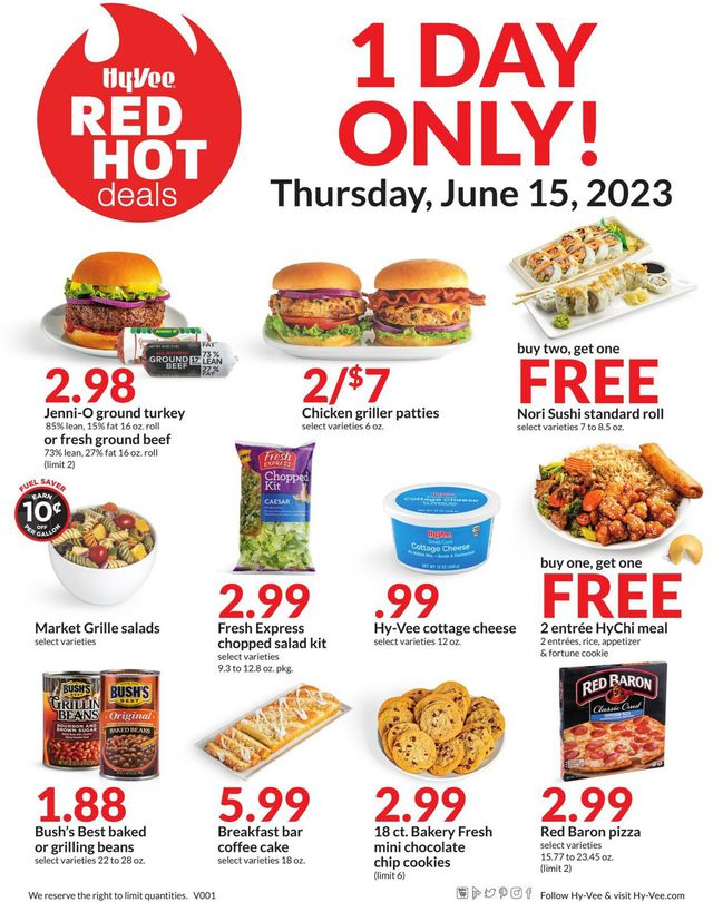 HyVee Ad from 06/15/2023