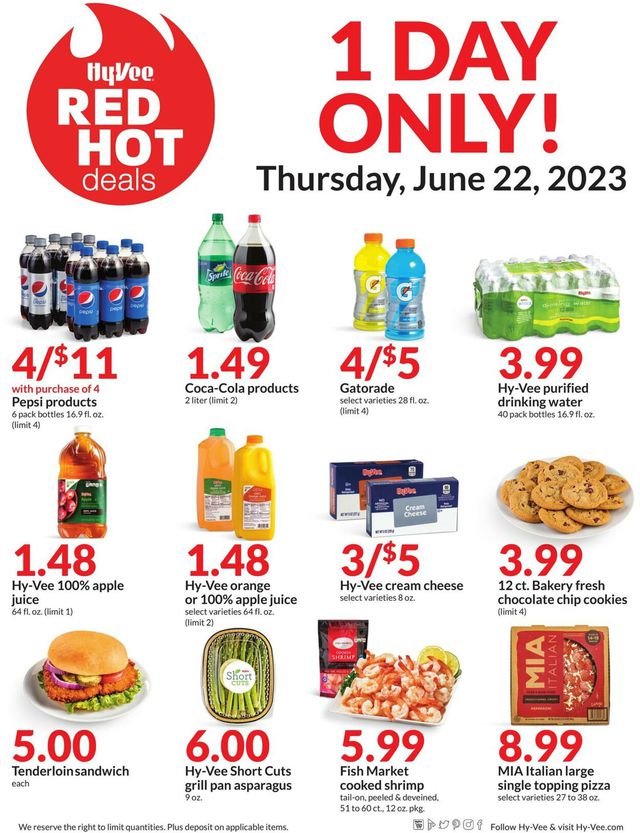 HyVee Ad from 06/22/2023
