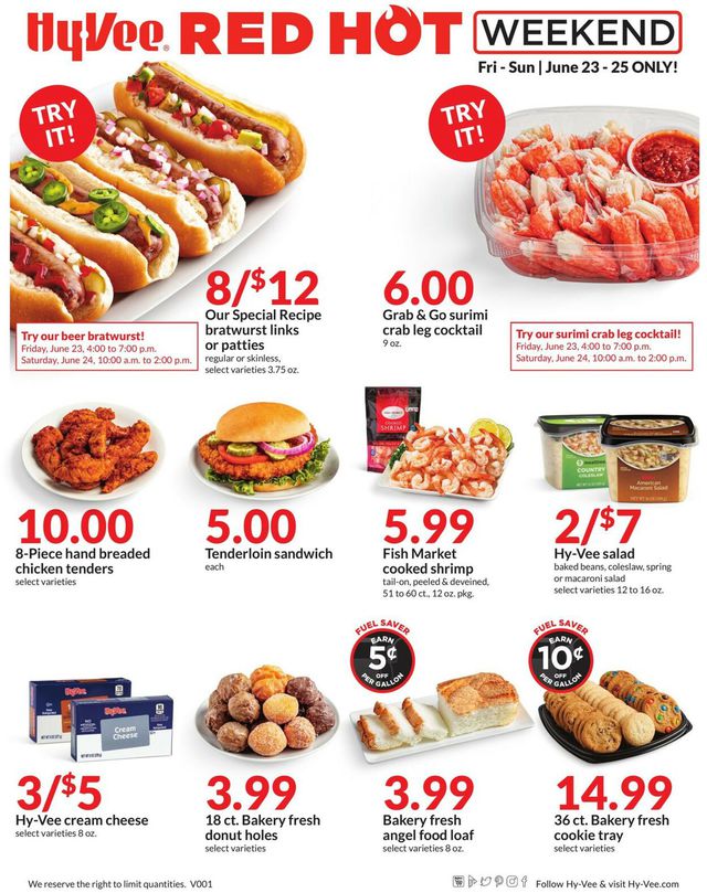 HyVee Ad from 06/23/2023