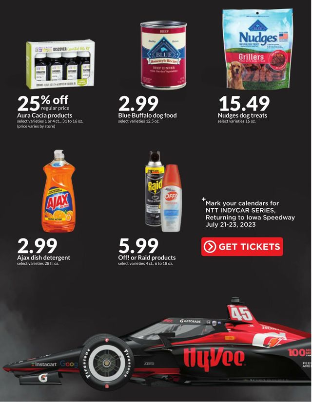 HyVee Ad from 07/17/2023