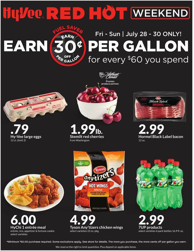 HyVee Ad from 07/28/2023