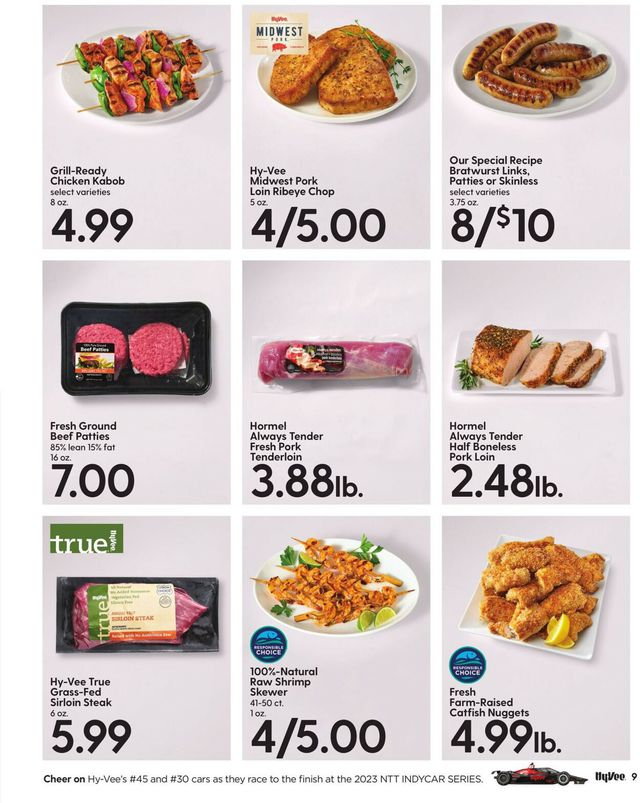 HyVee Ad from 08/01/2023