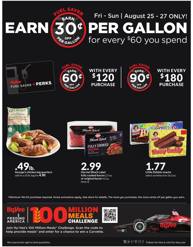 HyVee Ad from 08/25/2023