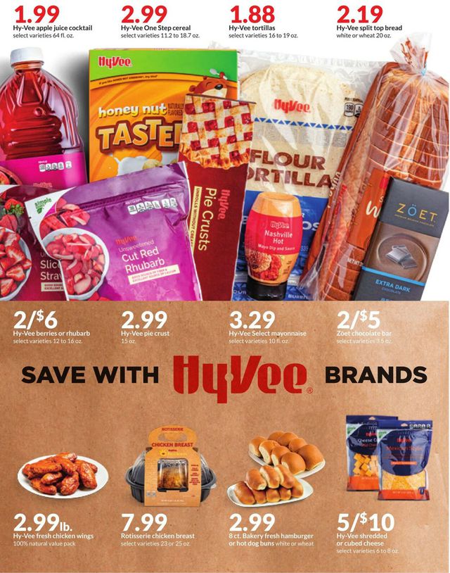 HyVee Ad from 08/28/2023