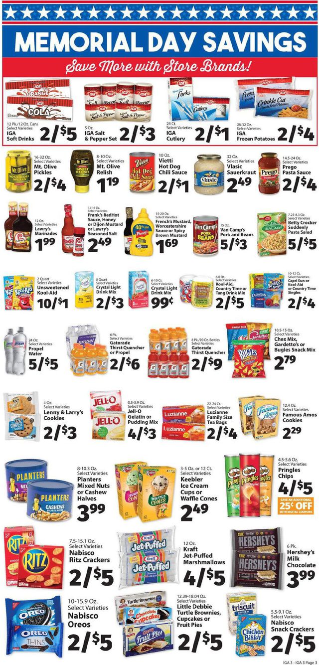 IGA Ad from 05/20/2019
