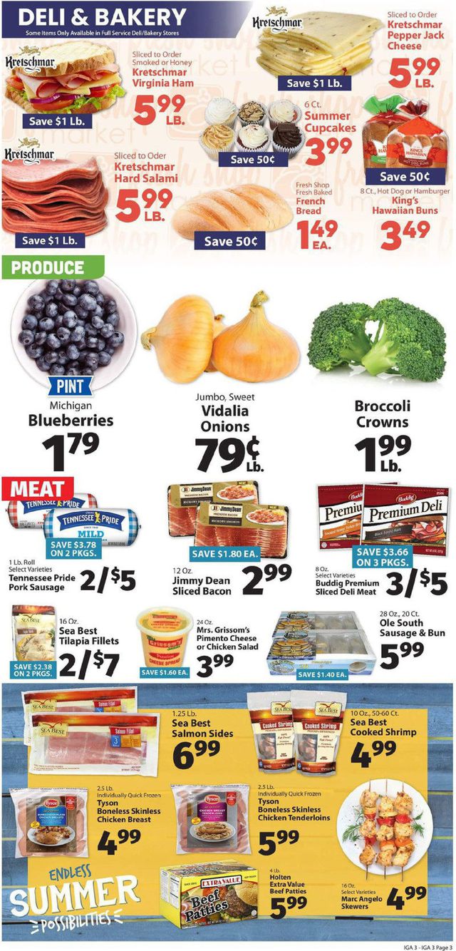 IGA Ad from 07/15/2019