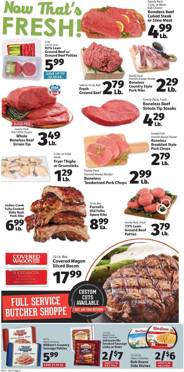 IGA Ad from 09/09/2019