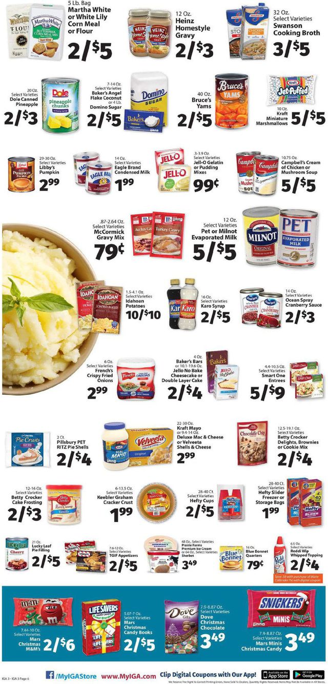 IGA Ad from 11/18/2019