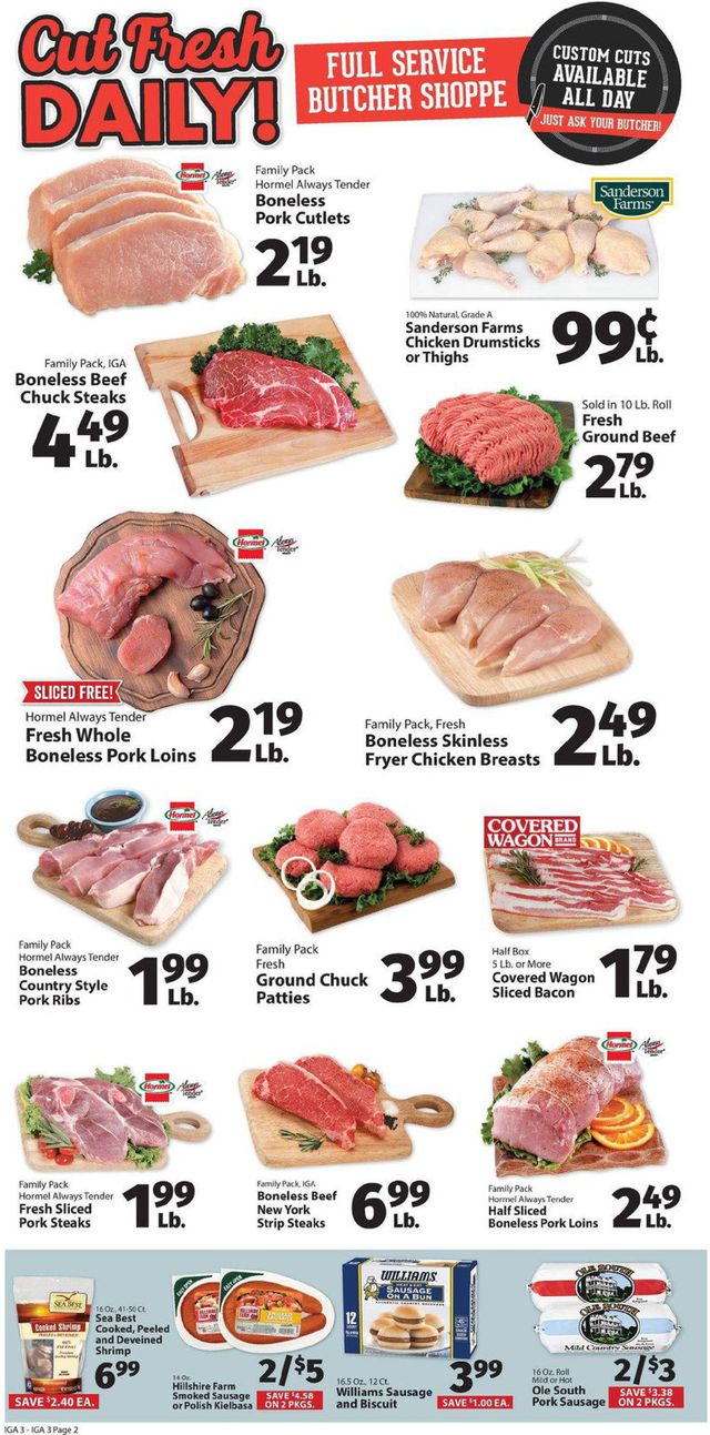 IGA Ad from 12/02/2019