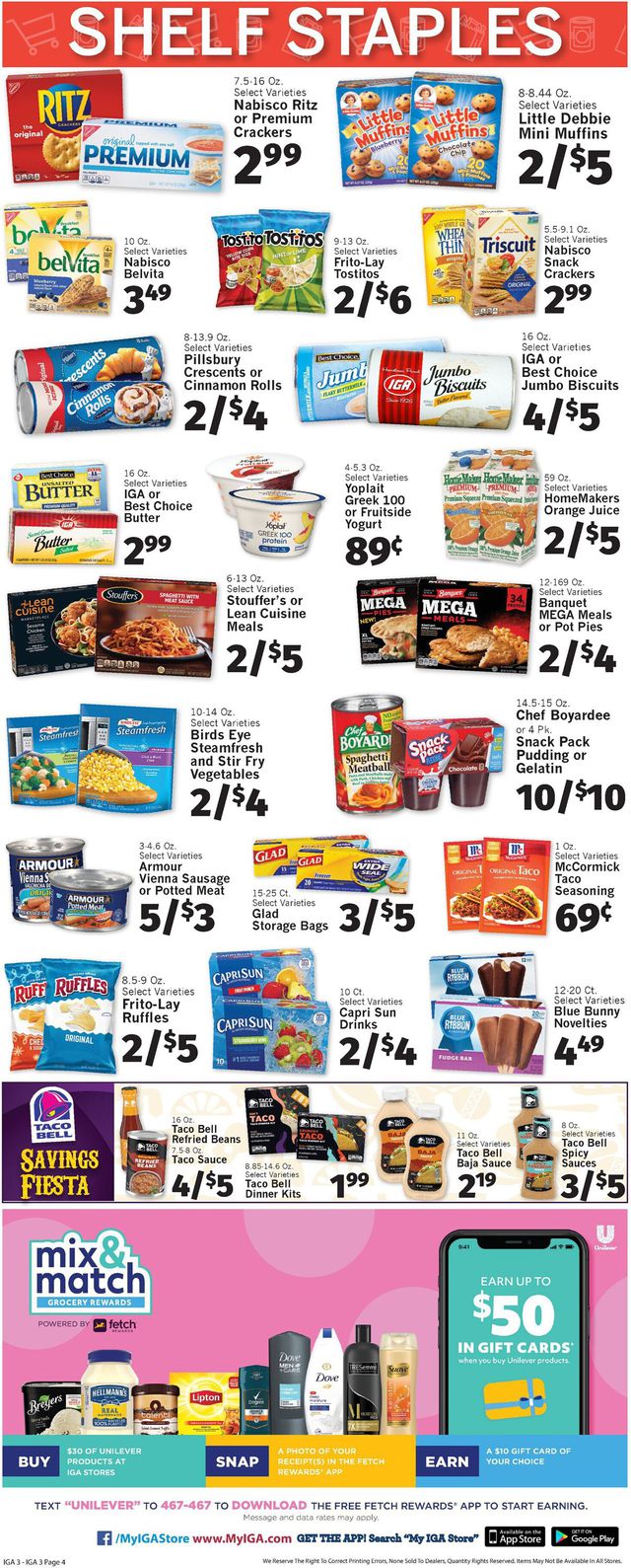 IGA Ad from 09/23/2020