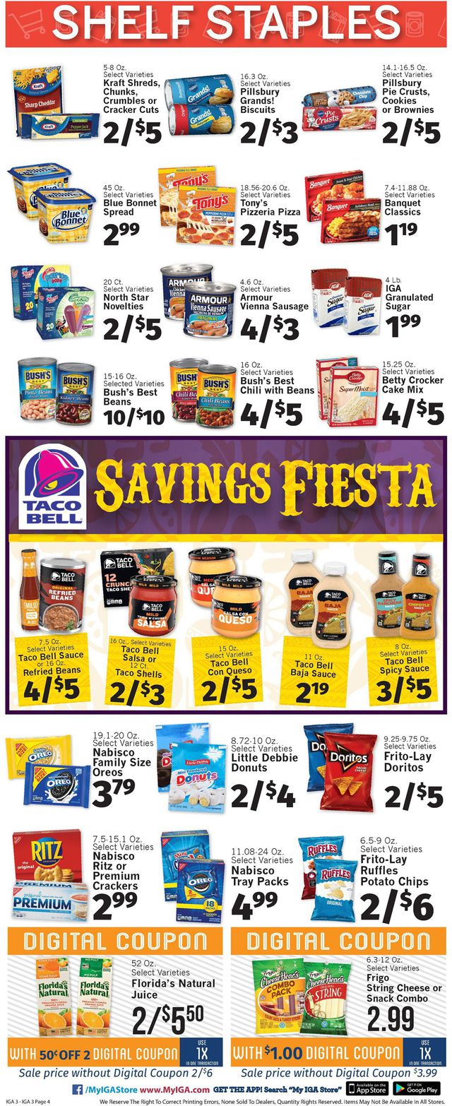 IGA Ad from 10/14/2020
