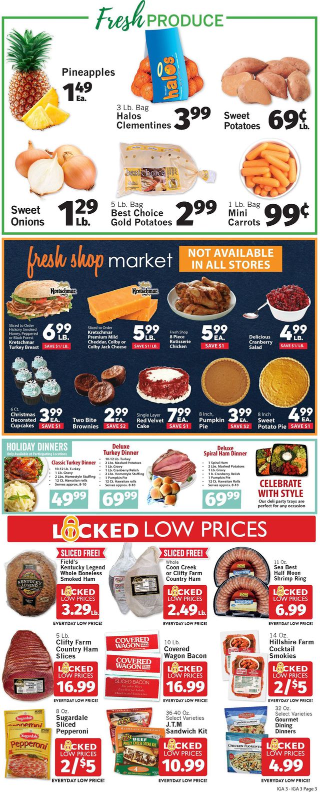 IGA Ad from 12/11/2020