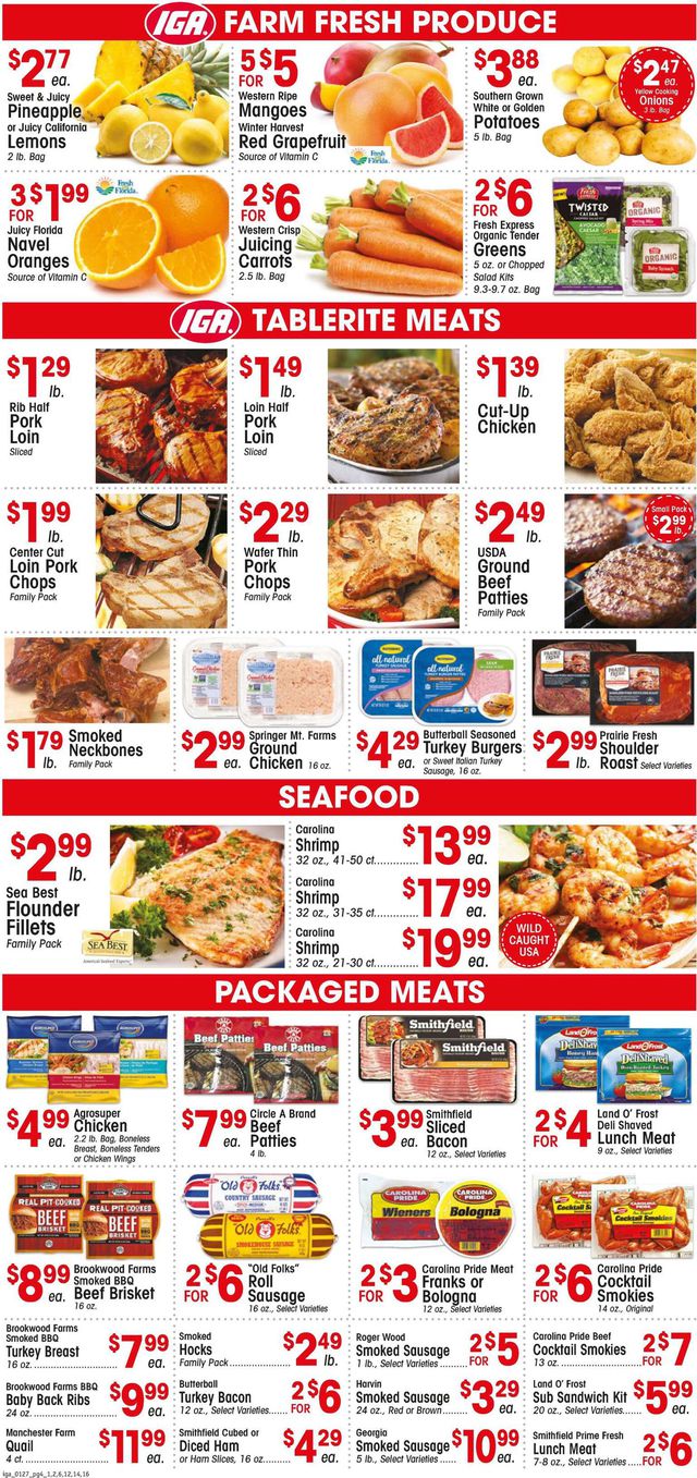 IGA Ad from 01/27/2021
