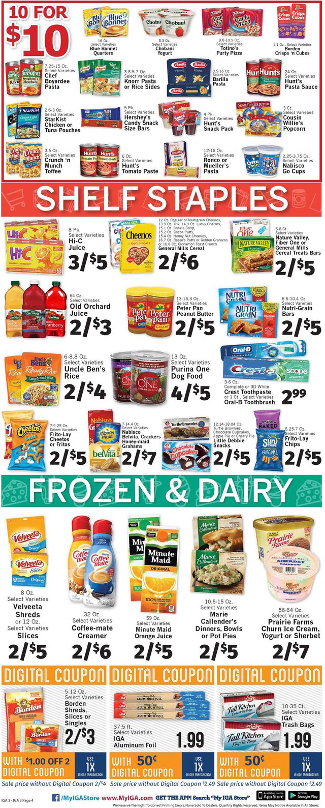 IGA Ad from 02/10/2021