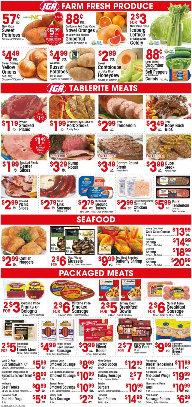 IGA Ad from 03/03/2021