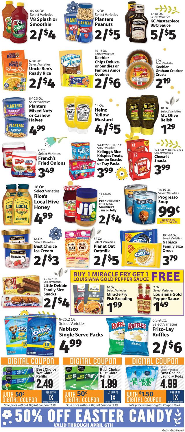 IGA Ad from 03/31/2021