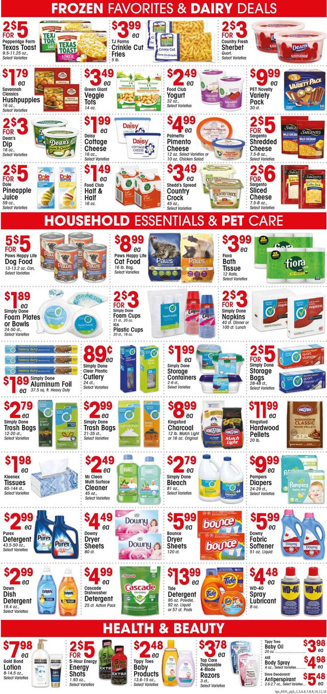 IGA Ad from 03/31/2021