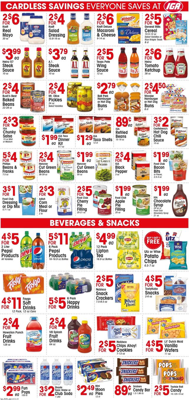 IGA Ad from 05/26/2021