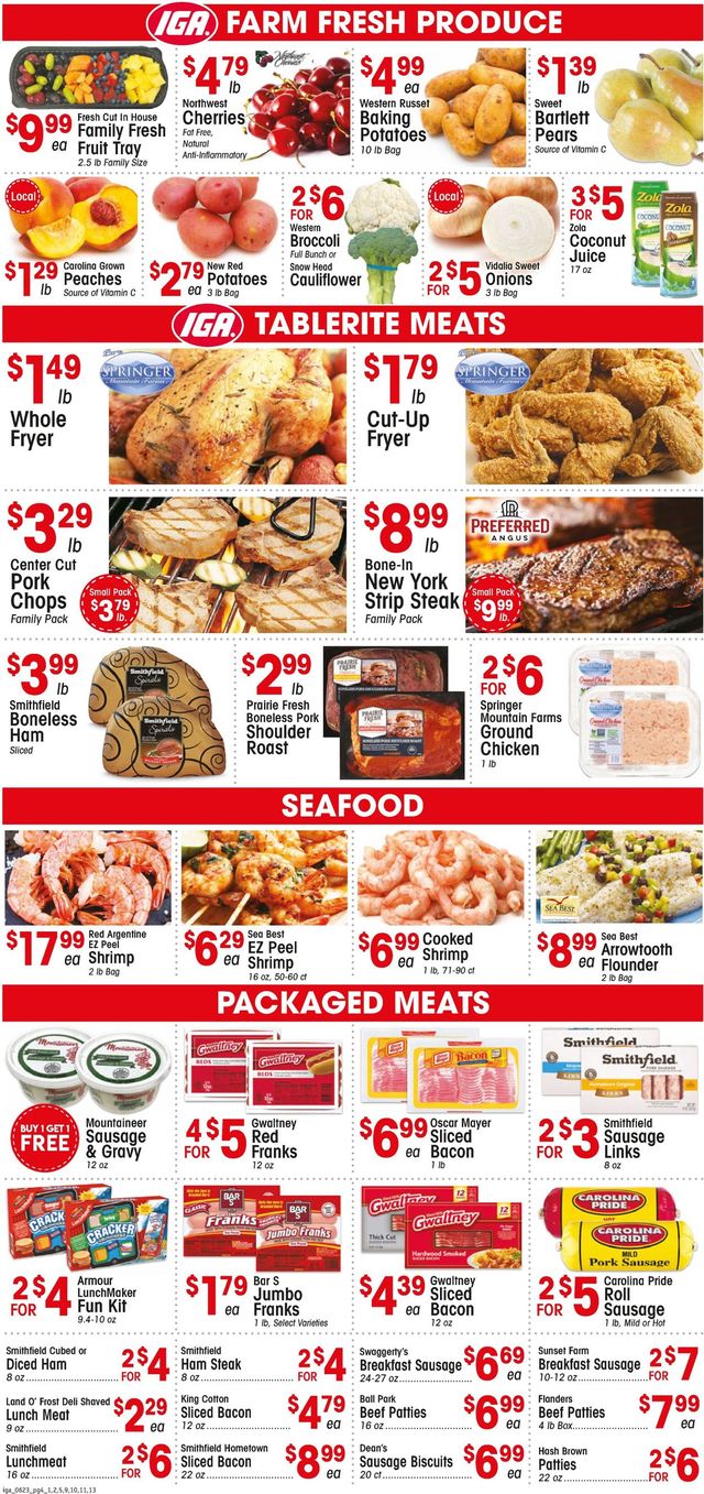 IGA Ad from 06/23/2021