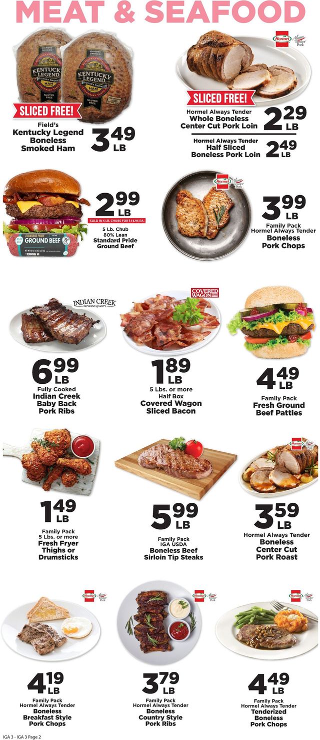 IGA Ad from 07/07/2021