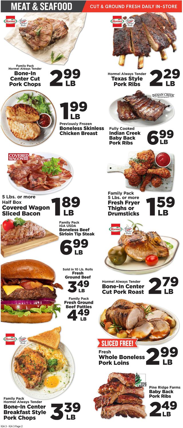 IGA Ad from 10/27/2021