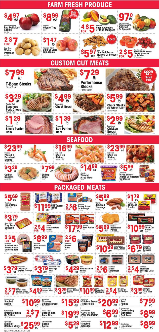 IGA Ad from 11/03/2021