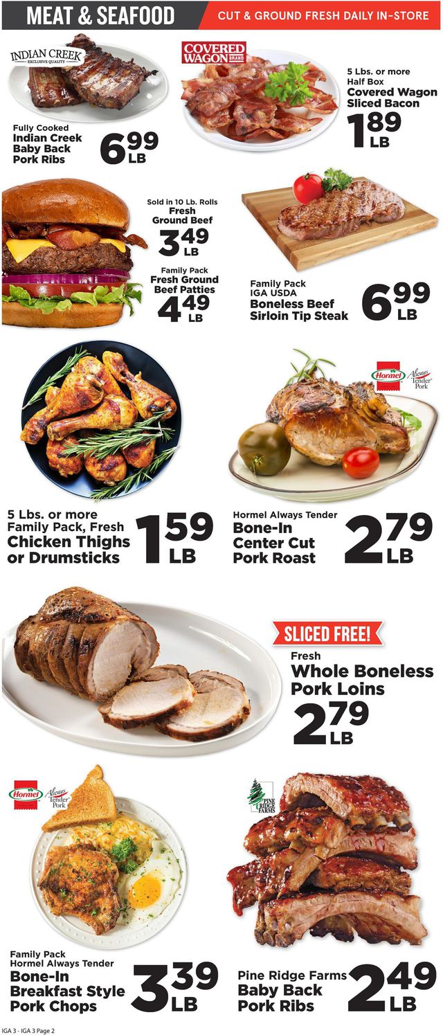 IGA Ad from 12/08/2021