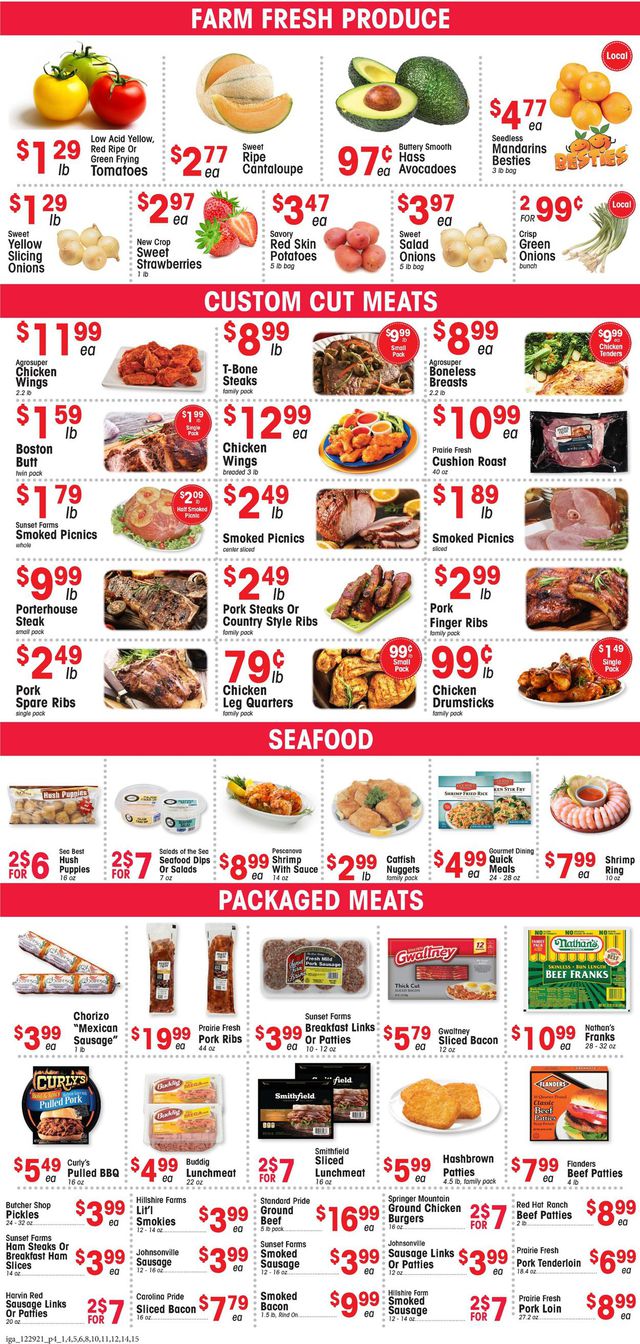 IGA Ad from 12/29/2021