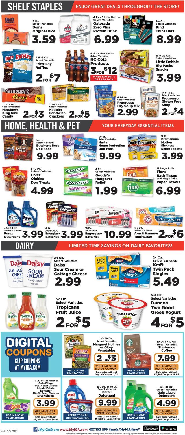 IGA Ad from 03/09/2022