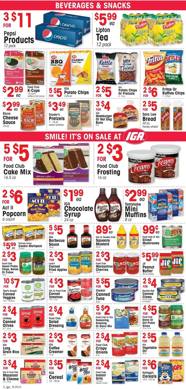 IGA Ad from 03/23/2022