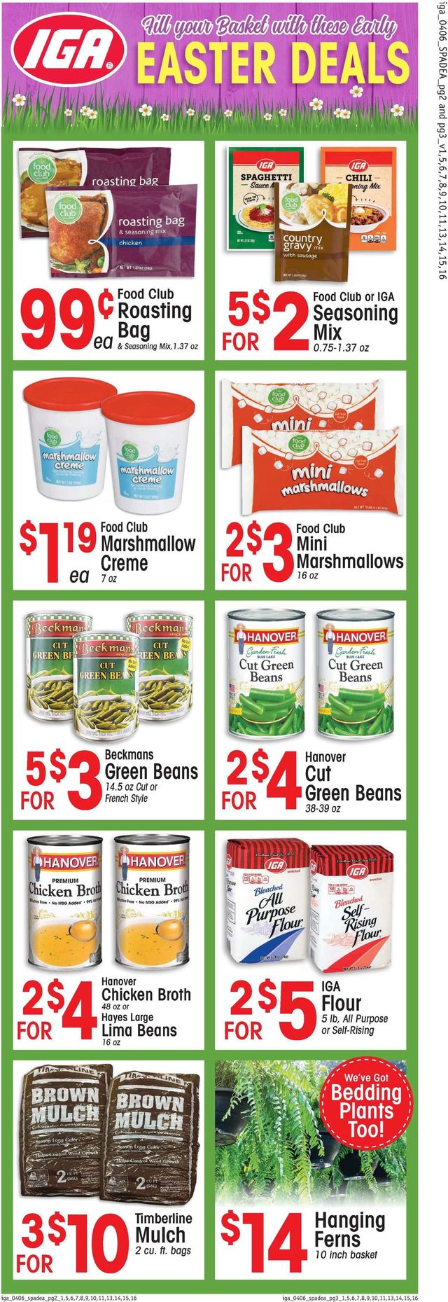 IGA Ad from 04/06/2022