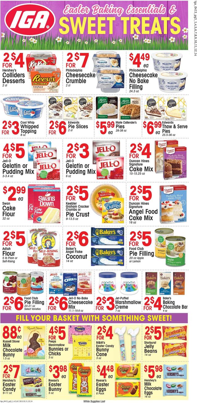 IGA Ad from 04/13/2022