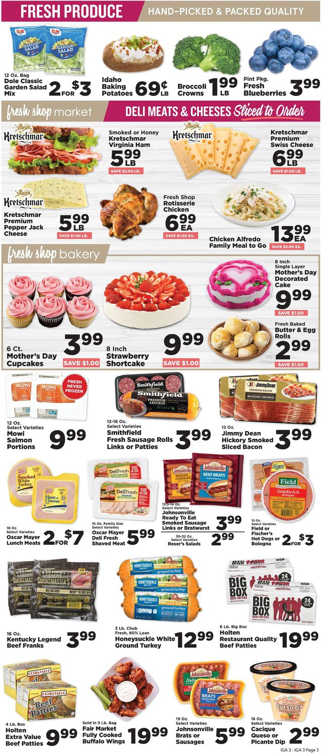 IGA Ad from 05/04/2022