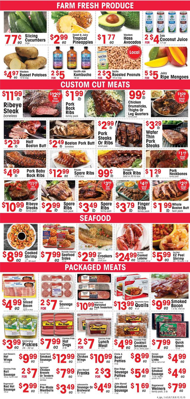 IGA Ad from 05/25/2022
