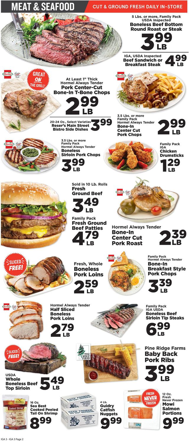IGA Ad from 06/08/2022