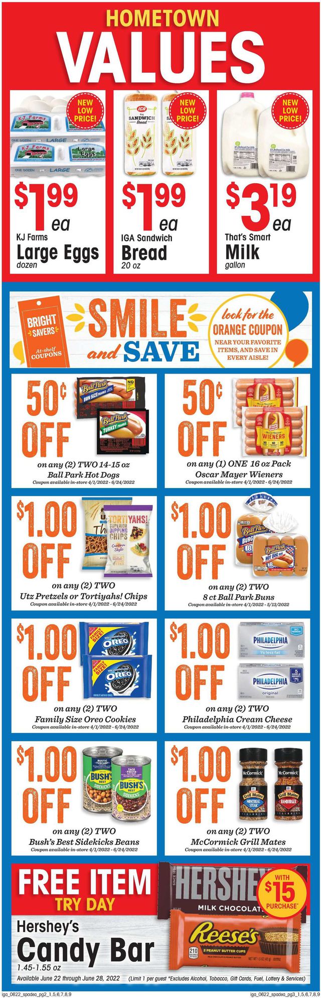 IGA Ad from 06/22/2022