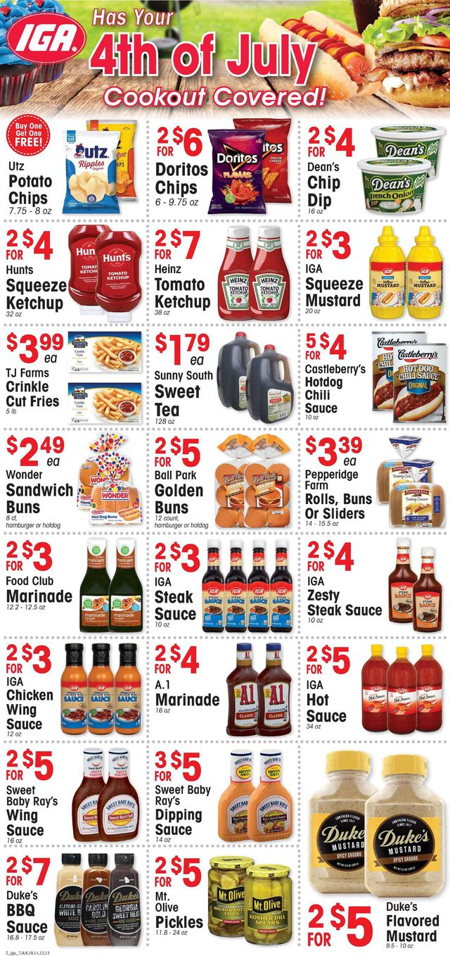 IGA Ad from 06/29/2022