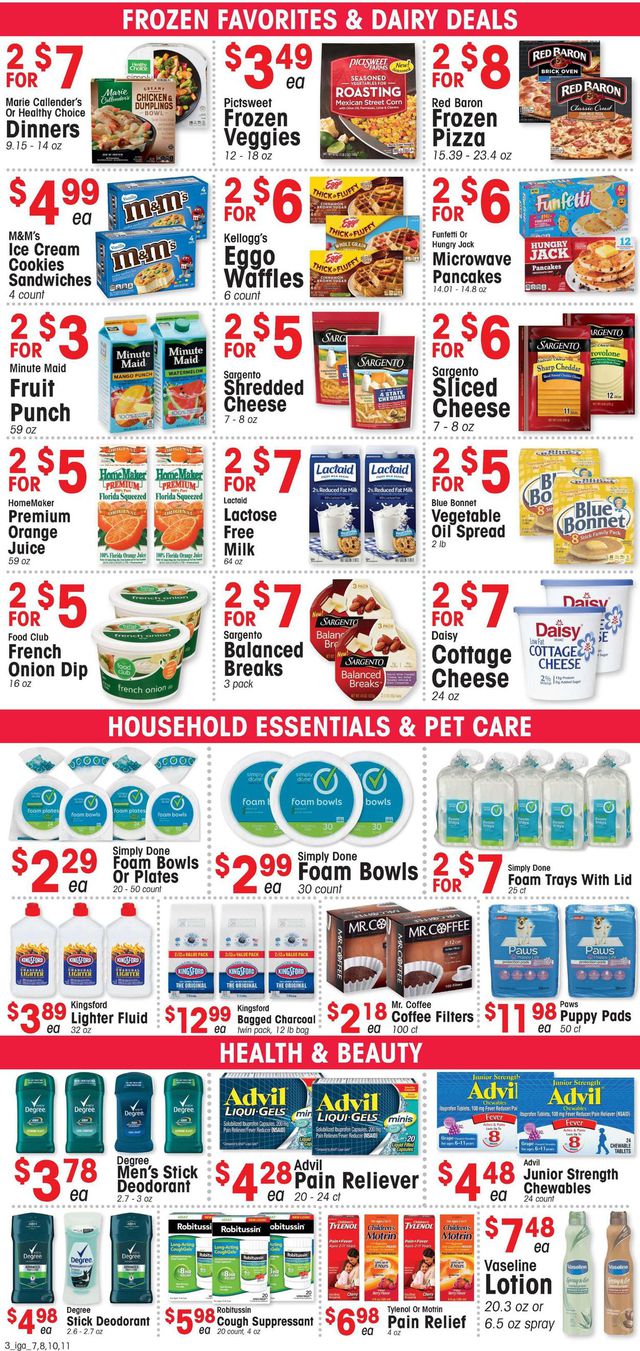 IGA Ad from 07/27/2022