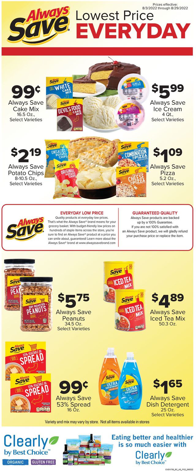 IGA Ad from 08/03/2022