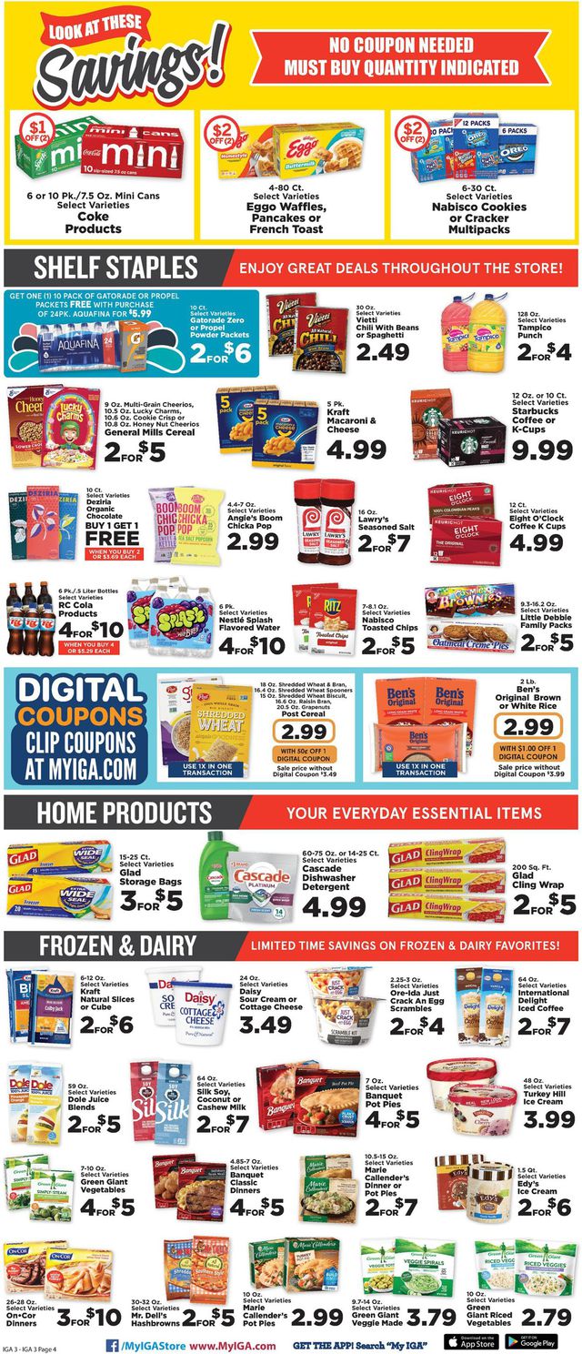 IGA Ad from 08/17/2022