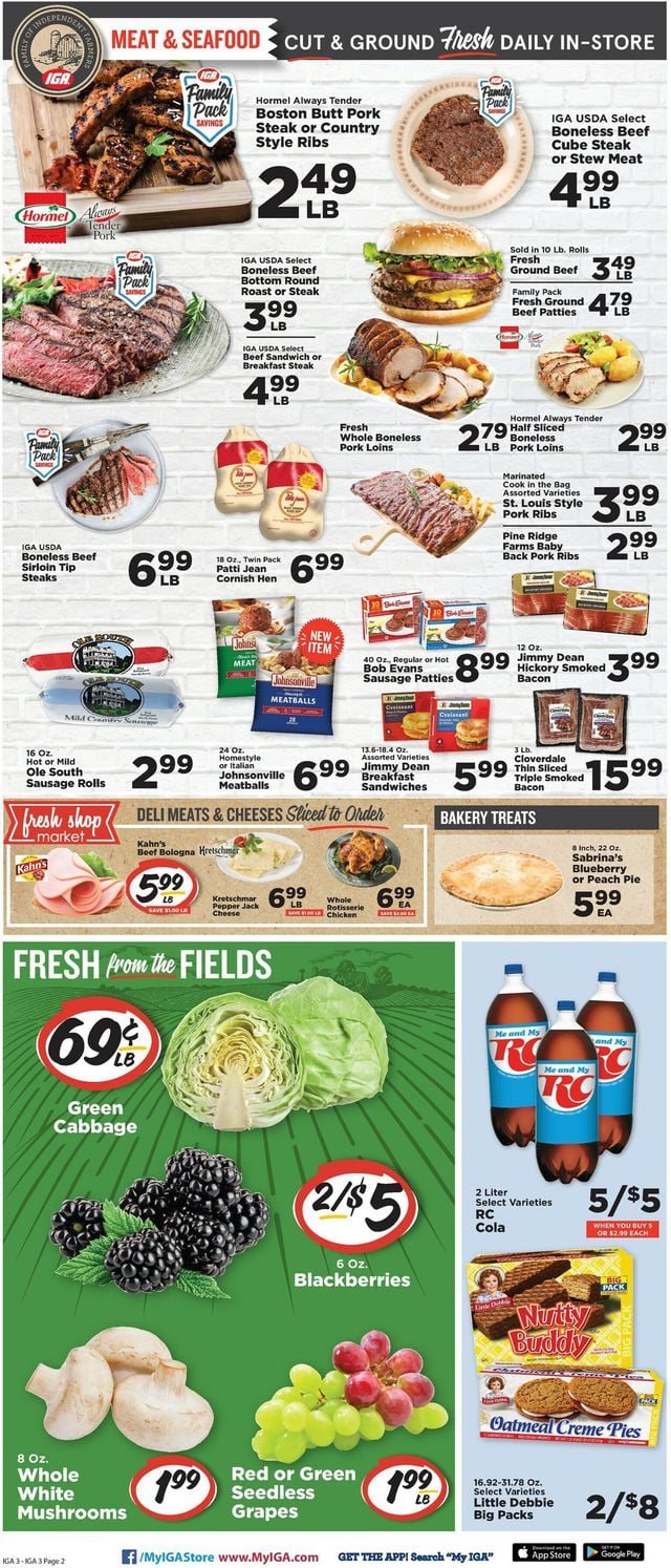 IGA Ad from 11/09/2022