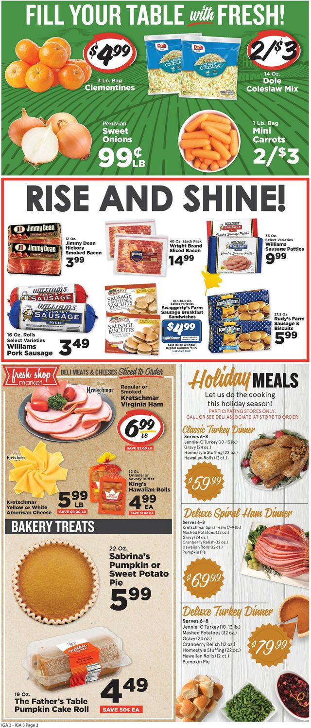 IGA Ad from 11/16/2022